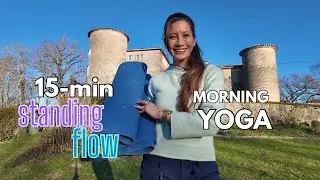 15 Min Standing Yoga: Chateau Matless Bliss Flow! 🧘&zwj;♀️🌿✨