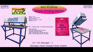 semi automatic screen printing machine made in india