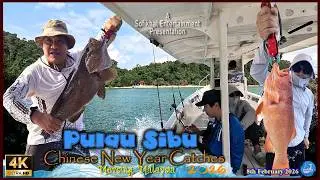 Pulau Sibu: Chinese New Year Catches | #fishing in #Malaysia |01 #2026