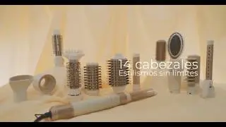 Gama de Moldeadores Bamba CeramicCare 14in1 AirGlam que moldea, riza, peina y elimina el frizz.