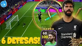 Alisson Becker agarra Tudo no eFootball 26 Mobile
