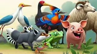 Animals Vedio | Poison Frog Chaos 🐸😂 | Birds, Bugs & Wild Animals Funny Cartoon | AI 3D Animation ai