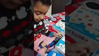 Jasnoor's 🥰word building game with fun😊