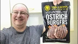 Ostrich Burgers ~ The Lions Kingdom ~ Food Review 