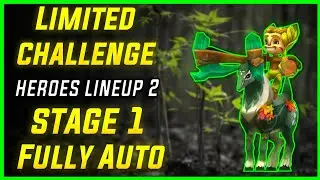 Grove Guardian Stage 1 fully auto | Heroes lineup 2 | lords Mobile