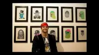 Snake Turban Steve and Friends a Solo Show by Mulga the Artist