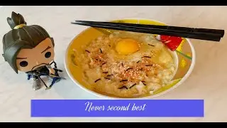 Overwatch cookbook | Hanzo | Tamago kake gohan
