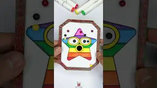 Sprunki Oc Six Numberblocks Star Pinball Puzzle Challenge 🥰✨ #sprunki #art #drawing #artandcraft
