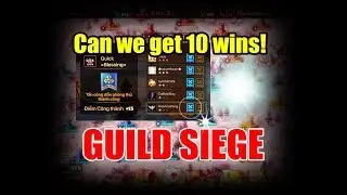 Summoners War | GLOBAL GUILD SIEGE G2-G3 | Try to get 10 wins...