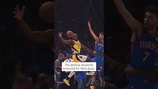 Instant replay gives the defense a huge advantage! #shorts #nba #defense