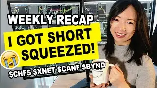 How to Buy the Dip Day Trading? Penny Stock Short Squeeze $CHFS $XNET $CANF $AGRX Weekly Trade Recap