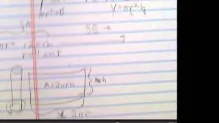 Optimization closed cylinder given sa maximize the volume and graphing the derivative