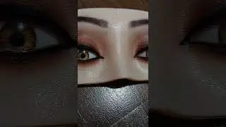 # Haldi look eye makeup# brown eye makeup # simple eye makeup #pink eye makeup