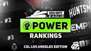 Call of Duty POWER RANKINGS | CDL Los Angeles Edition
