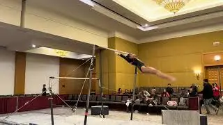 Brooklyn Walker 1st Place Bars Corona Open 2025 Wildfire Gymnast Level 8