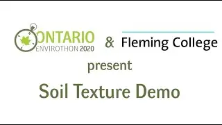 Ontario Envirothon Virtual Lab: Soil Textures