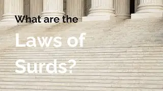 What are the laws of surds?