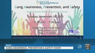 Waco gang awareness event helps parents protect kids from rising influence
