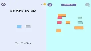 Shape In 3D iOS ANDROID GAMEPLAY | Gamejam