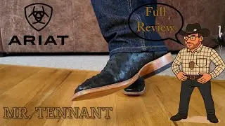 Ariat Drifter Cowboy Boot Black Full Quill Ostrich Full Review