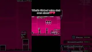 Geometry dash globed voice chat pmo💔🥀 #geometrydash #gd #music #giveaway #birdtrend