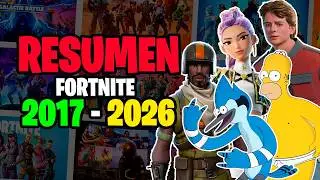 😍 RESUMEN FORTNITE de 2017 - 2026