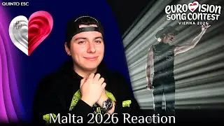 Aidan - Bella Reaction - Eurovision 2026(Malta) - Quinto ESC