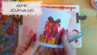 ASMR Journaling | Wishing You Happiness 🎄✨ | Cozy Christmas Spread
