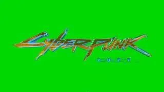 cyberpunk green screen, free download