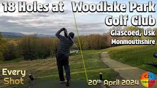 18 holes at Woodlake Park Golf Club. Every shot from my round on this challenging quality course.