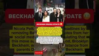 Is Beckham Family Feud Back? #shorts #shortsfeed #shortvideo #trendingshorts #celebrity #hollywood