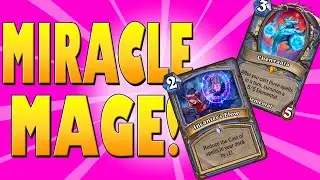 New Miracle Mage is BUSTED with Incanter's Flow! | Ashes of Outland | Hearthstone