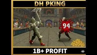 OSRS DH PK VID, 1B+ PKED,  PAPI DELO