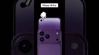 iPhone 18 Pro: The End of Dynamic Island?! 😱 Left Punch Hole & Under Display Face ID #shorts