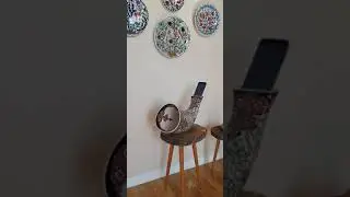 Acoustic Gramophone for Phone Made of Ceramic, attention to 10th second!
