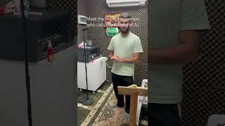 He's the mu'adhin in the West Bank and Al Aqsa!