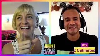 Ray from 2 Unlimited and Simone Angel ended up in an ambulance together...