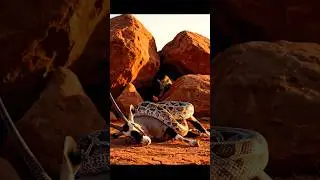 A Python Ambushed the Oryx&hellip; But What the Leopard Did Next Saved Its Life!