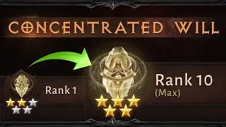 Concentrated Will Rank 1 to Rank 10 DIablo Immortal