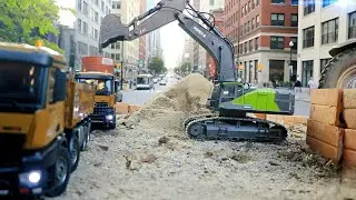 RC Huina 1593 Story line  #excavator #toys #bulldozer #rc 