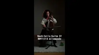 Bach Sechs Suites For Solo Cello Suite ⅠV BWV1010  Allemande Bach at Sixteen