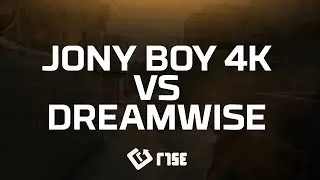 r1seCup - MOB JonY BoY 4K vs DreamWise - r1seCup Qualify #2