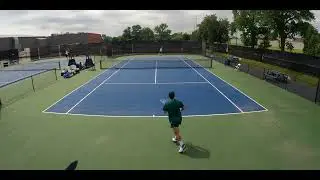 UTR 7 vs UTR 5 USTA Level 4 Men's Open Singles Midwest Adult Tournament Consolation Quarter Finals