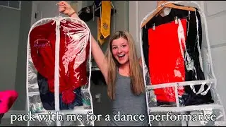 pack with me for my last dance studio showcase ever!