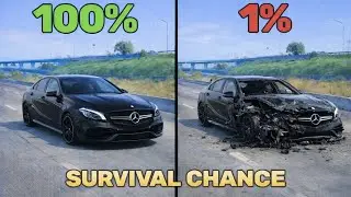 Realistic High-Speed Car Crashes in BeamNG.drive