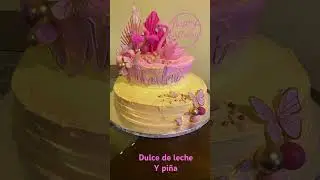 Dominican cake tropical flamingo tropical decoration #bizcocho Dominicano