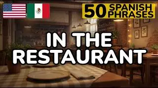 Learning Spanish Lesson 4 &mdash; In the Restaurant | Language Flashcards