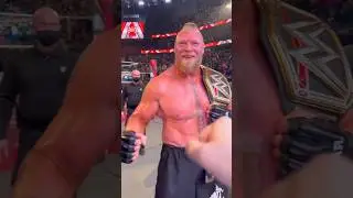 Brock Lesnar Day 1 Entry And Exit #brocklesnar #lesnar #wwe #ufc