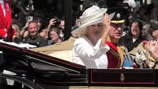 Impression Trooping hte Colour King's Birthday Parade 2025