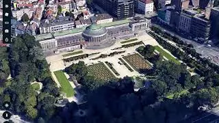 Balade au jardin botanique au cœur de Bruxelles.